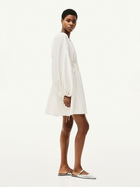 H&M Oversized Tie-Detail Dress