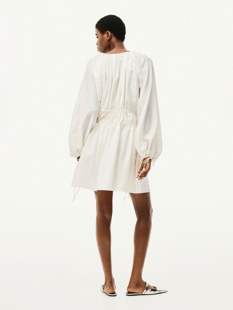 H&M Oversized Tie-Detail Dress