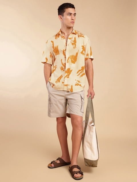 H&M Patterned Resort Shirt