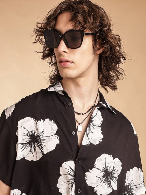 H&M Patterned Resort Shirt