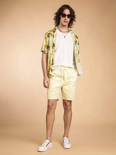 H&M Patterned Resort Shirt