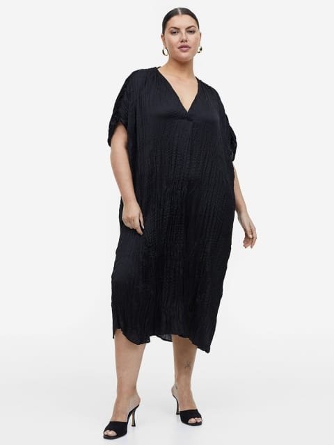 H&M Pleated Tunic Dress