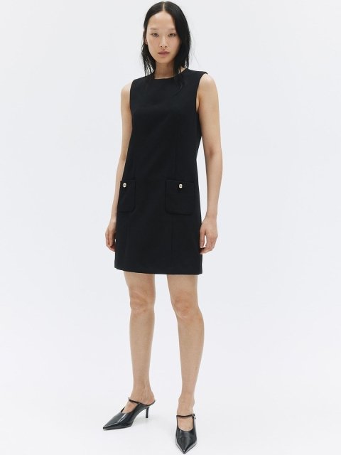 H&M Pocket-Front Mini Dress