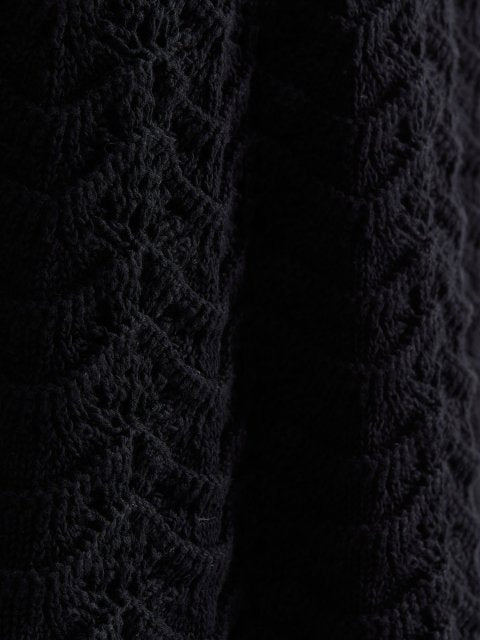 H&M Pointelle-Knit A-Line Dress