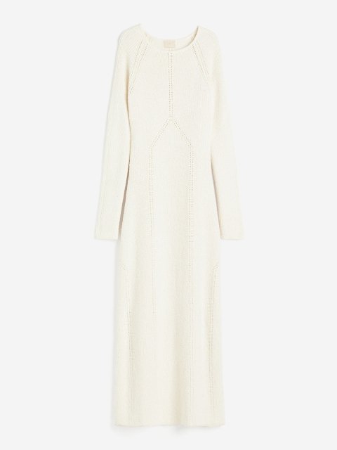 H&M Pointelle Knit Dress