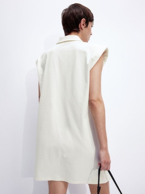 H&M Polo Collar Cap Sleeve T-Shirt Dess