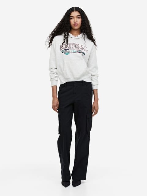 H&M Printed Hoodie