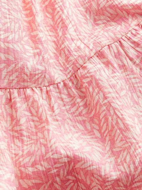H&M Printed Off-The-Shoulder Dress