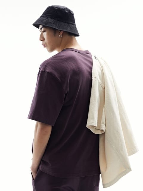 H&M Printed Pure Cotton Loose-Fit T-shirt