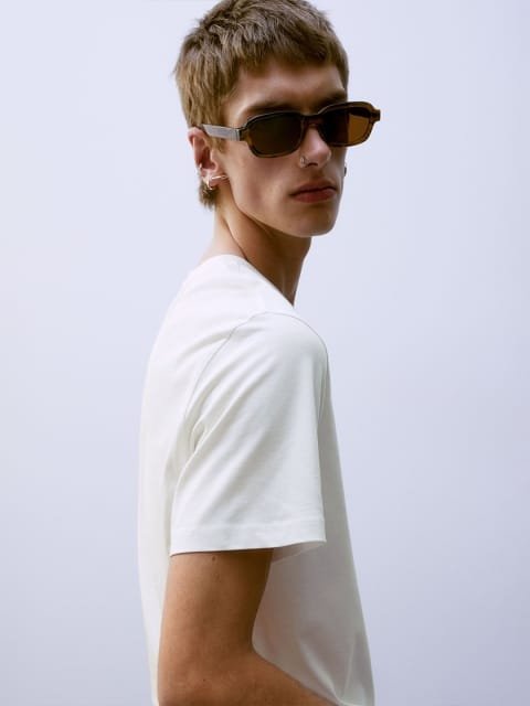 H&M Printed Pure Cotton T-Shirt