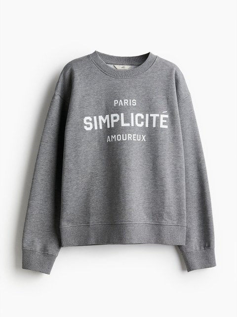 H&M Printed Sweatshirt