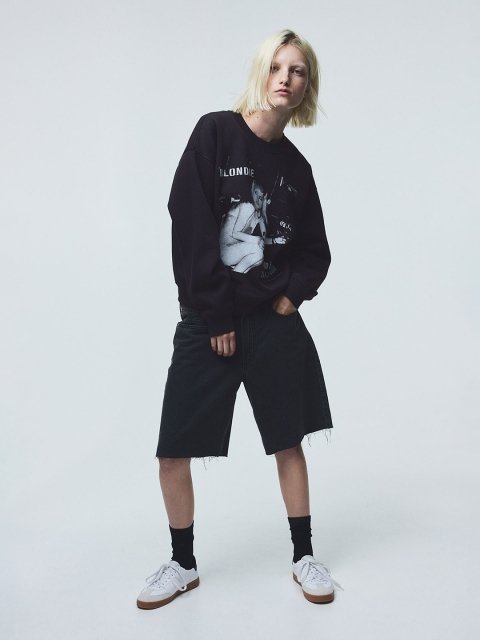 H&M Printed Sweatshirt
