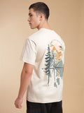 H&M Pure Cotton 3D Graphic Printed T-shirt