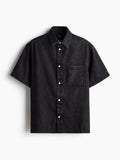 H&M Pure Cotton Loose Fit Denim Shirt