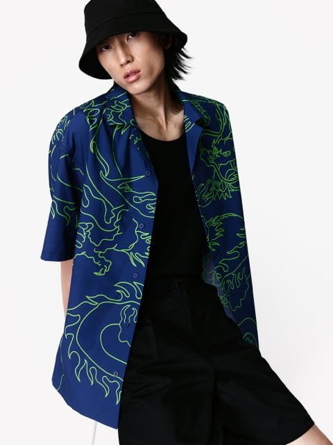 H&M Pure Cotton Loose Fit Resort Shirt