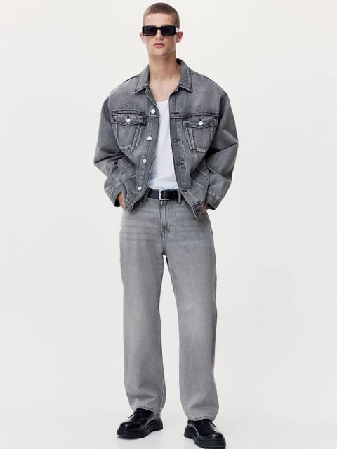 H&M Pure Cotton Loose Jeans
