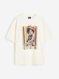 H&M Pure Cotton Oversized Fit T-Shirt