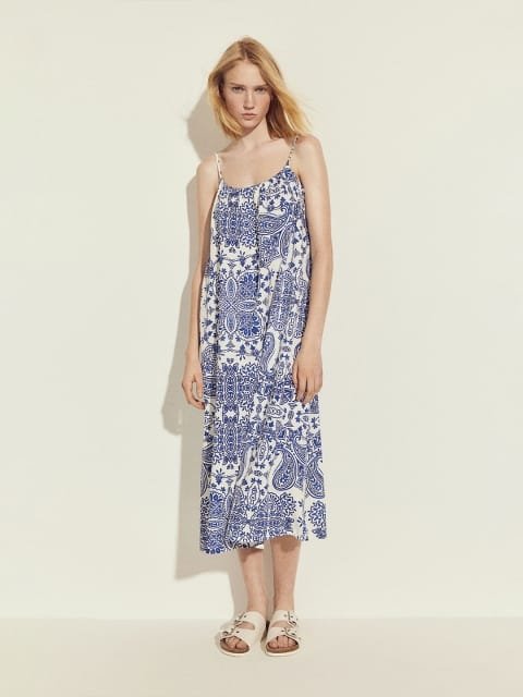 H&M Pure Cotton Oversized Jersey Dress