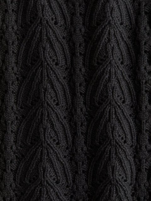 H&M Pure Cotton Pointelle-Knit Top
