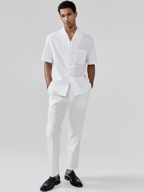 H&M Pure Cotton Regular Fit Resort Shirt