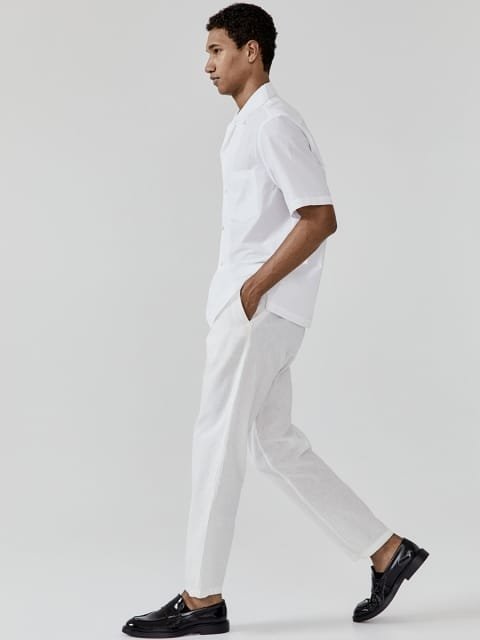 H&M Pure Cotton Regular Fit Resort Shirt