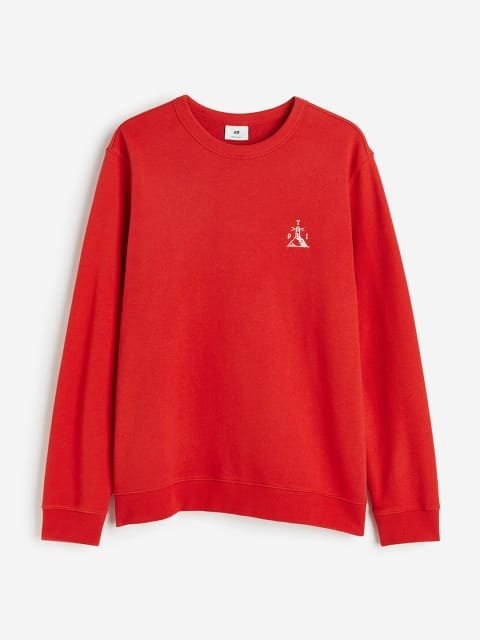H&M Pure Cotton Regular Fit Sweatshirt