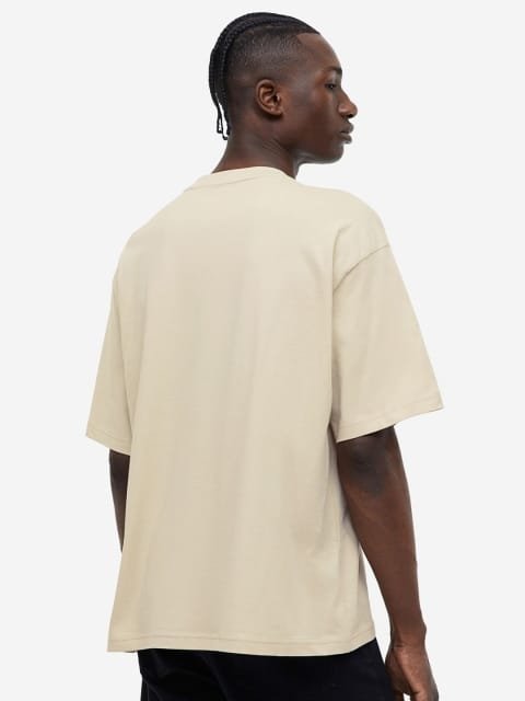 H&M Pure Cotton Relaxed Fit T-shirt
