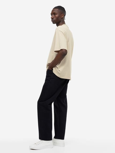 H&M Pure Cotton Relaxed Fit T-shirt