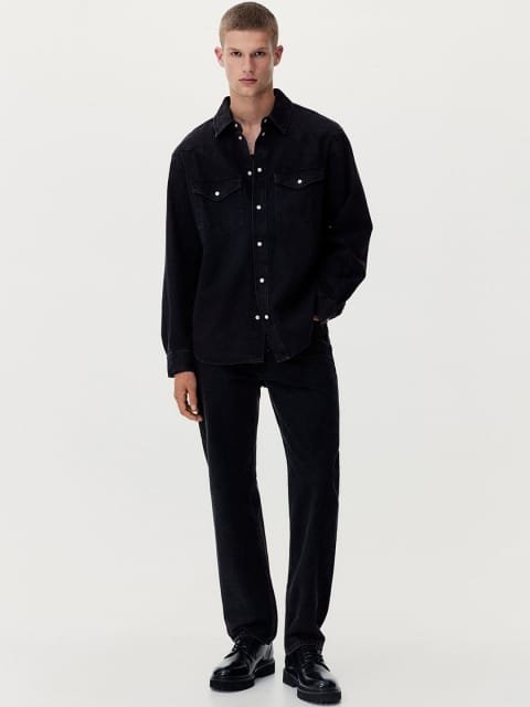 H&M Pure Cotton Relaxed Jeans