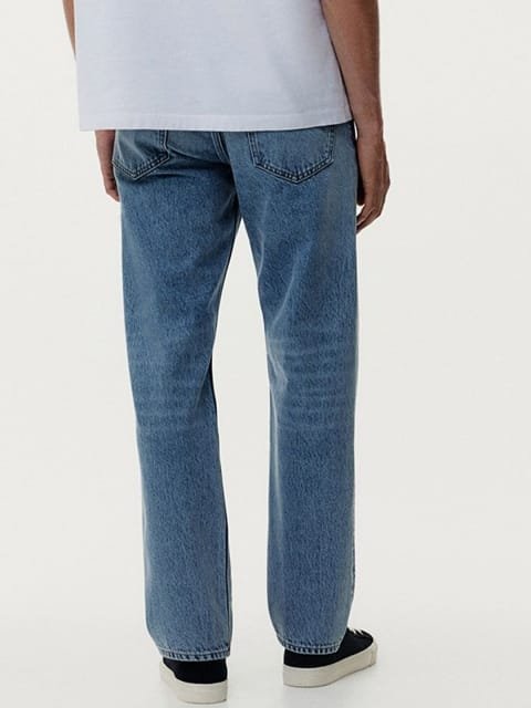 H&M Pure Cotton Relaxed Jeans