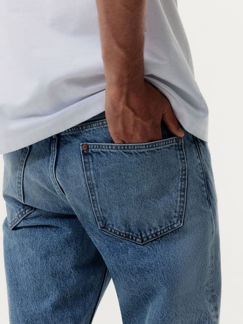 H&M Pure Cotton Relaxed Jeans