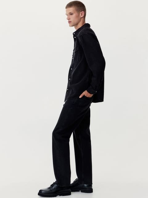H&M Pure Cotton Relaxed Jeans