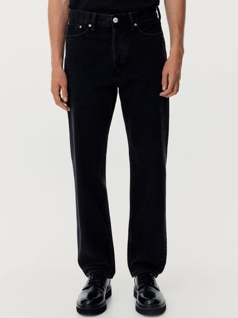H&M Pure Cotton Relaxed Jeans