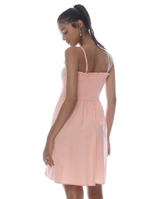 H&M Pure Cotton Smock-Topped Dress