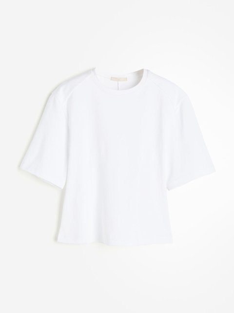 H&M Pure Cotton Tapered-Waist Top