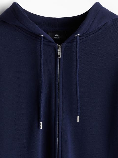 H&M Pure Cotton Zip-Through Hoodie