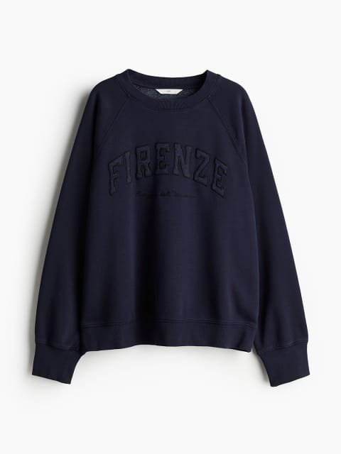 H&M Raglan-Sleeved Sweatshirt