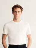 H&M Regular Fit Knitted T-shirt