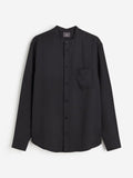 H&M Regular Fit Lyocell Grandad Shirt