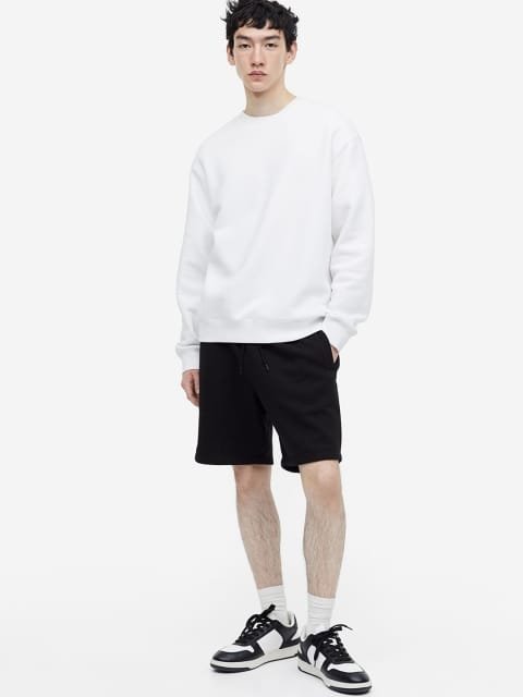 H&M Regular Fit Sweatshirt Shorts