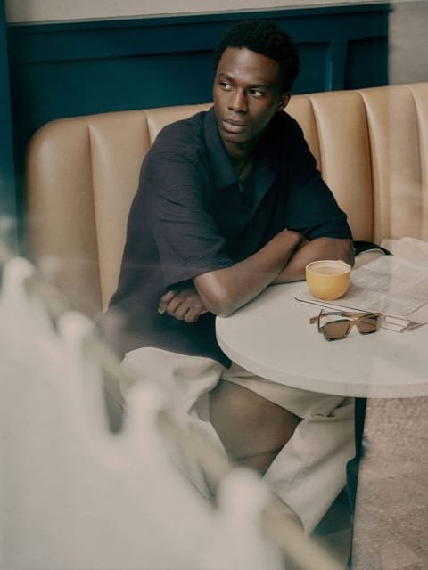 H&M Regular Fit Textured Resort Shirts