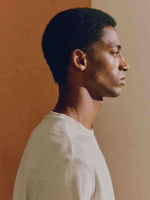H&M Regular Fit Textured T-Shirt