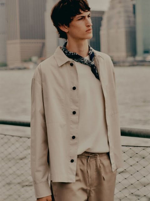 H&M Regular Fit Twill Overshirt