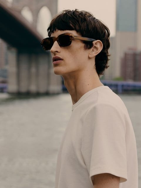 H&M Regular Fit Waffled T-Shirt