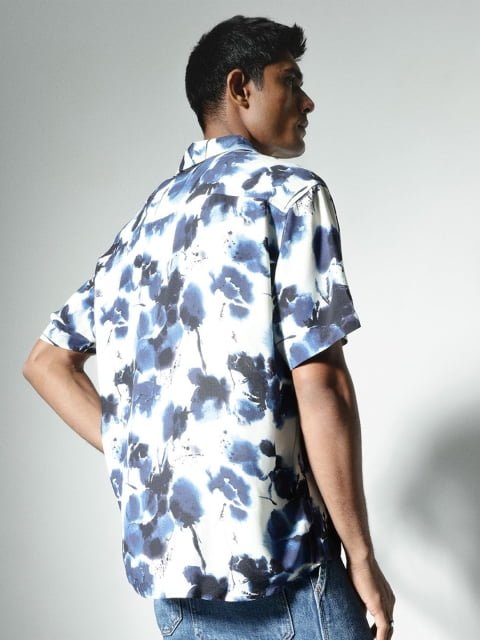 H&M Relaxed Fit Printed Shirt