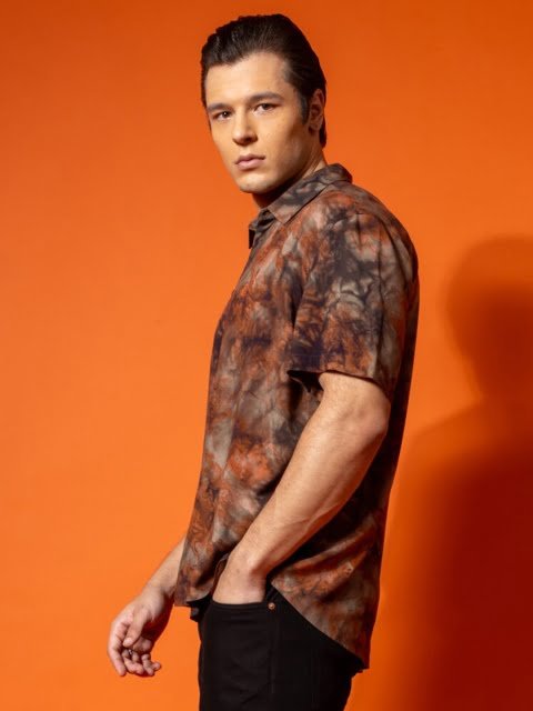 H&M Relaxed Fit Printed Shirt