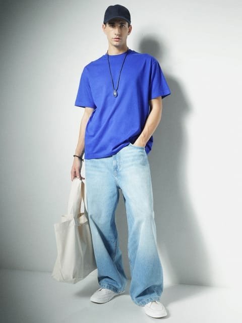 H&M Relaxed Fit Printed T-Shirt