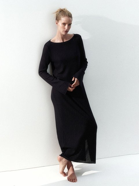 H&M Rib-Knit Dress