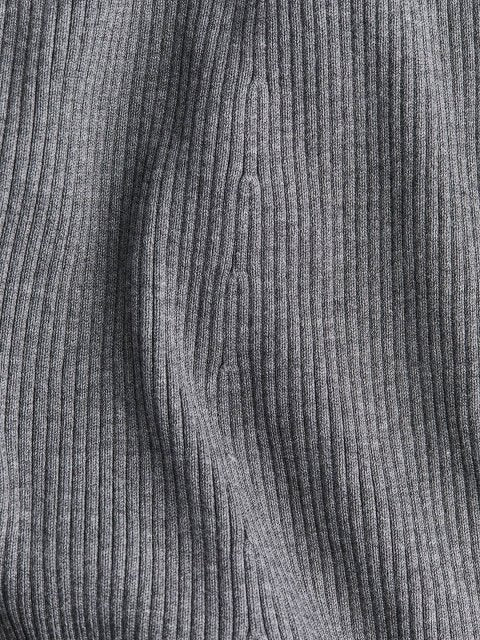 H&M Rib-Knit Off-The-Shoulder Dress