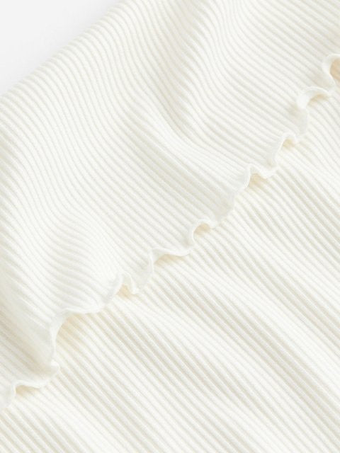 H&M Ribbed Bardot Top